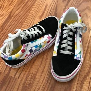 Kids Checkerboard Old school Vans